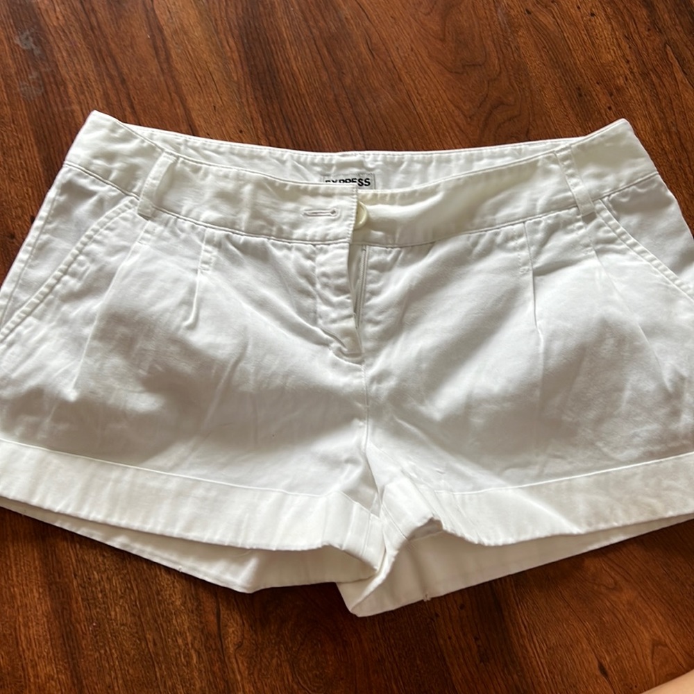 White shorts
